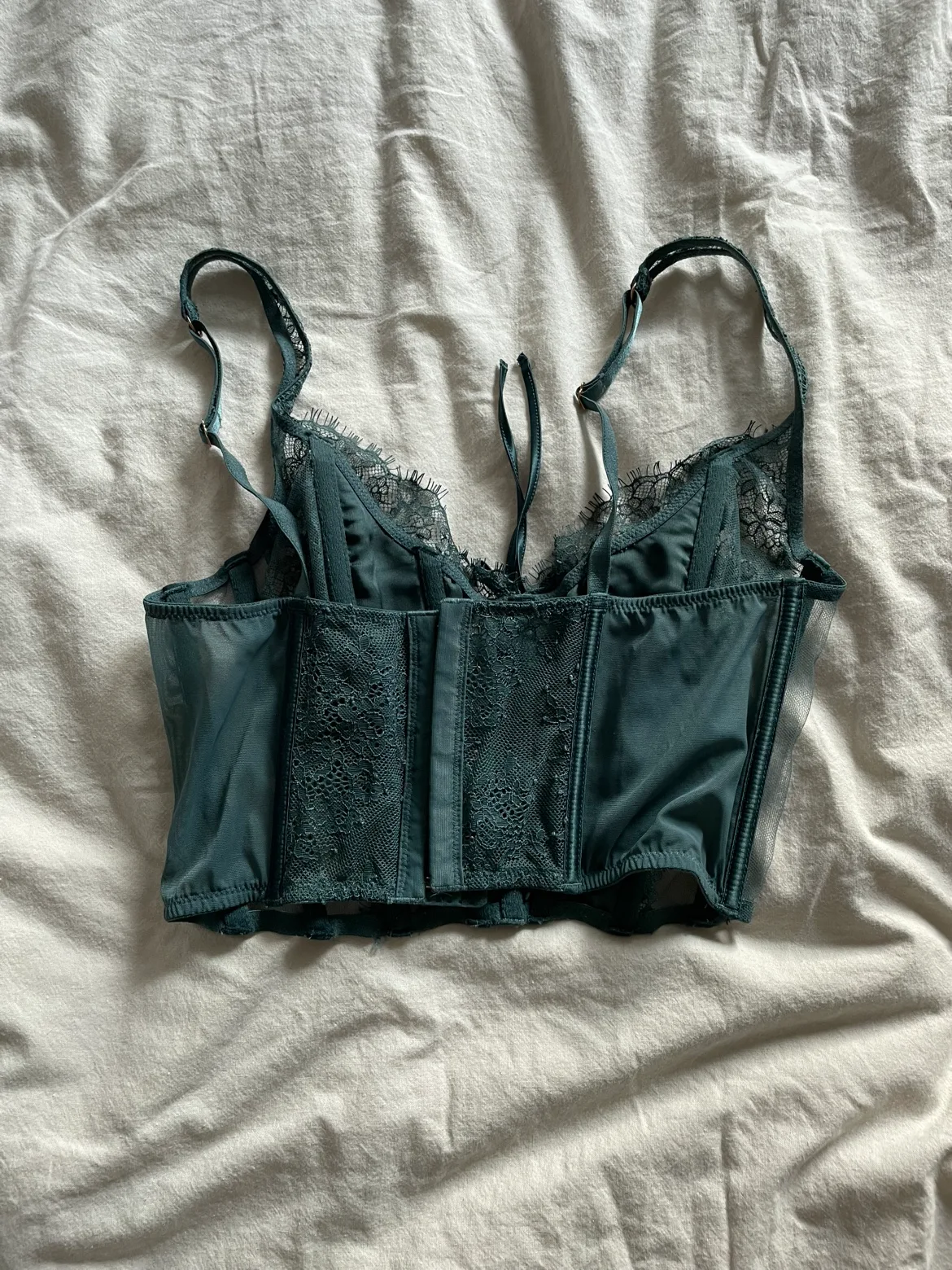 Green Lace Corset image indicator(3)