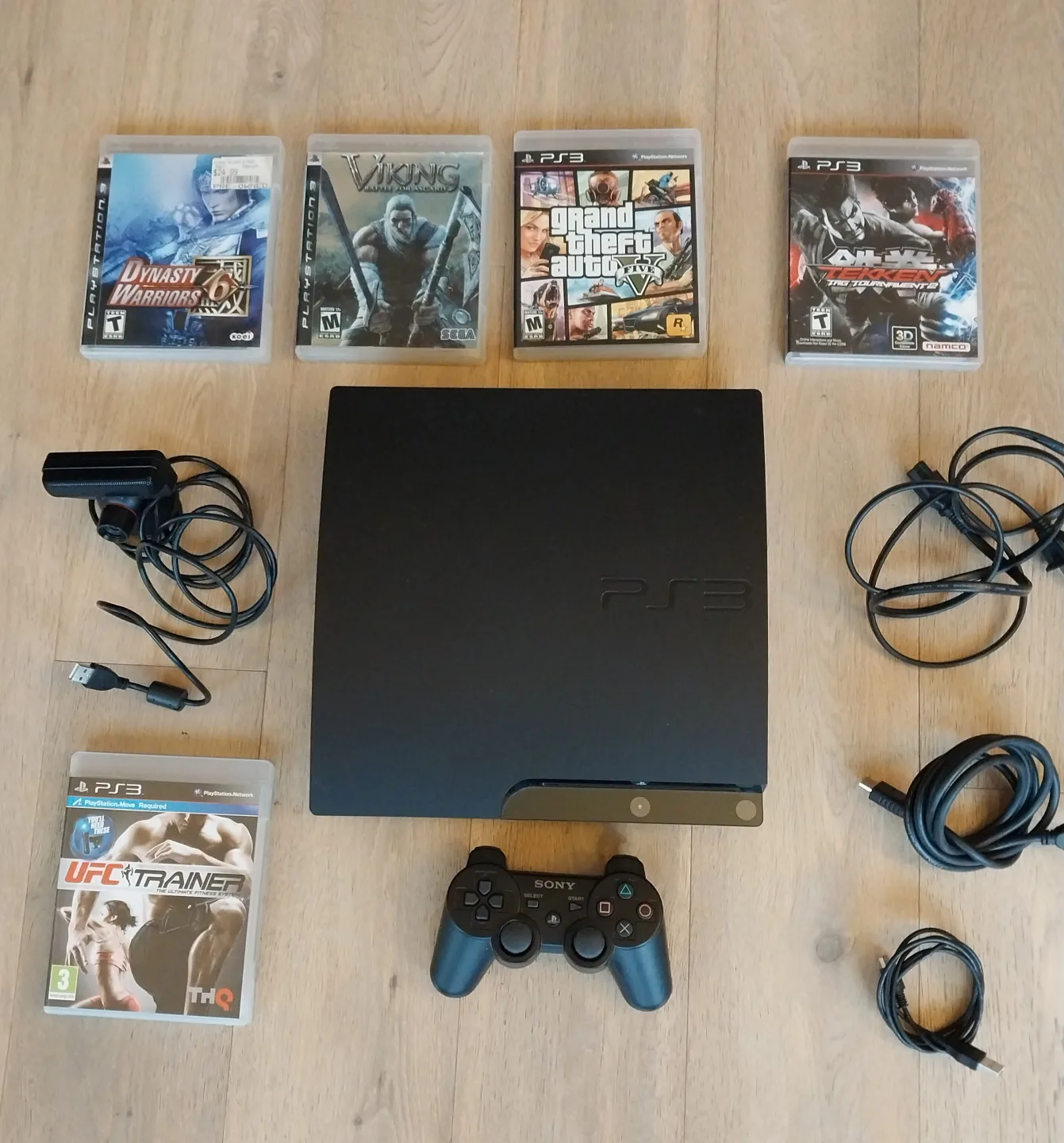 PS3 Console Bundle with Games and Accessories thumbnail