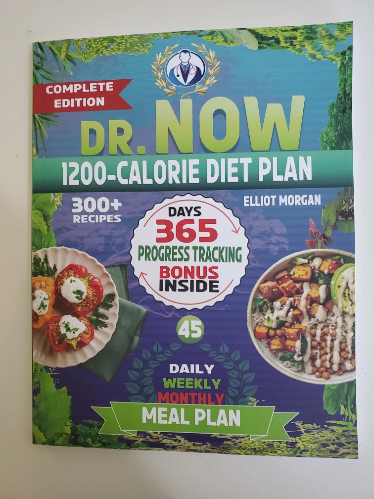 Dr. Now 1200-Calorie Diet Plan Cookbook thumbnail