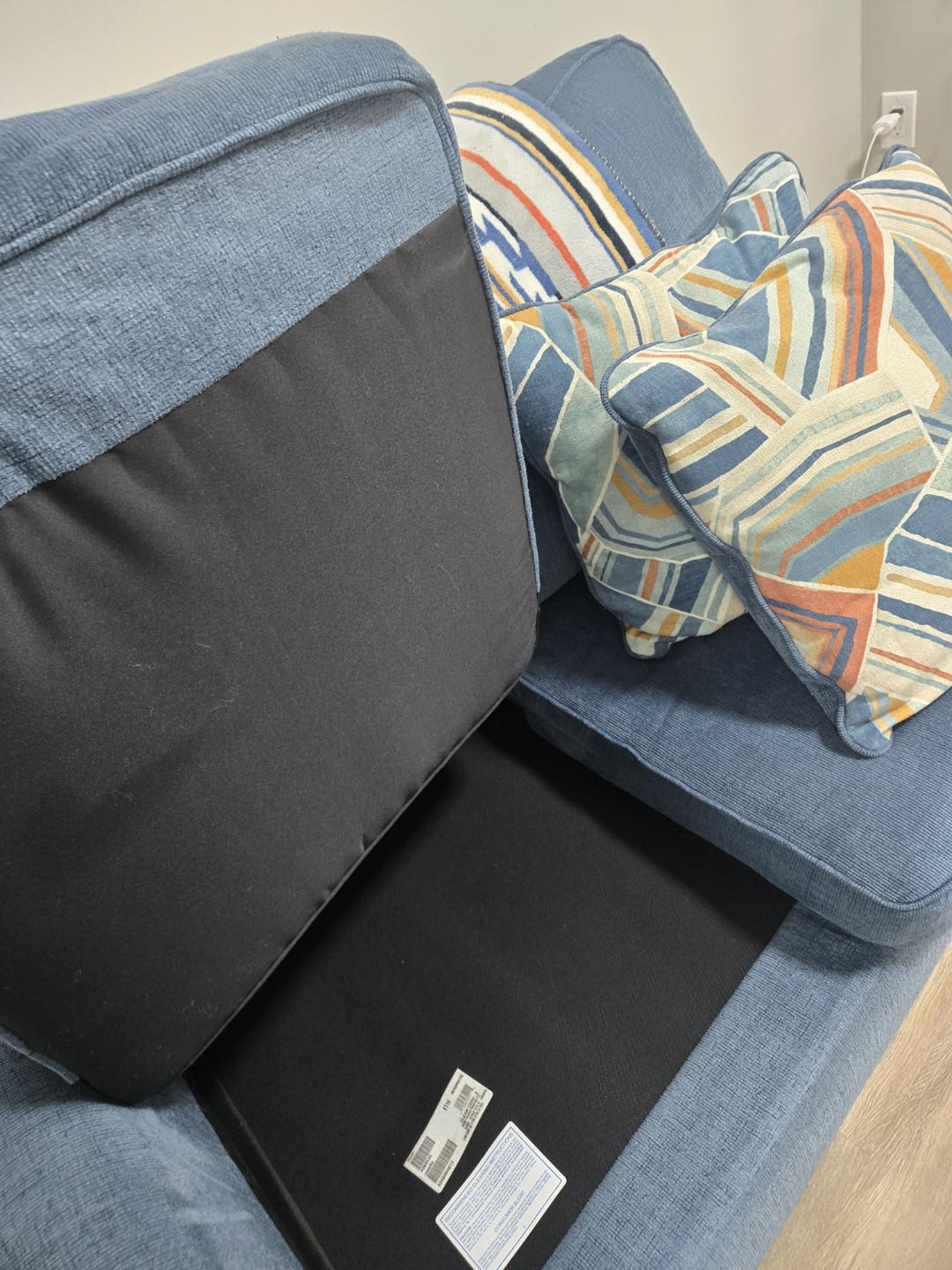 Blue Loveseat - photo 4