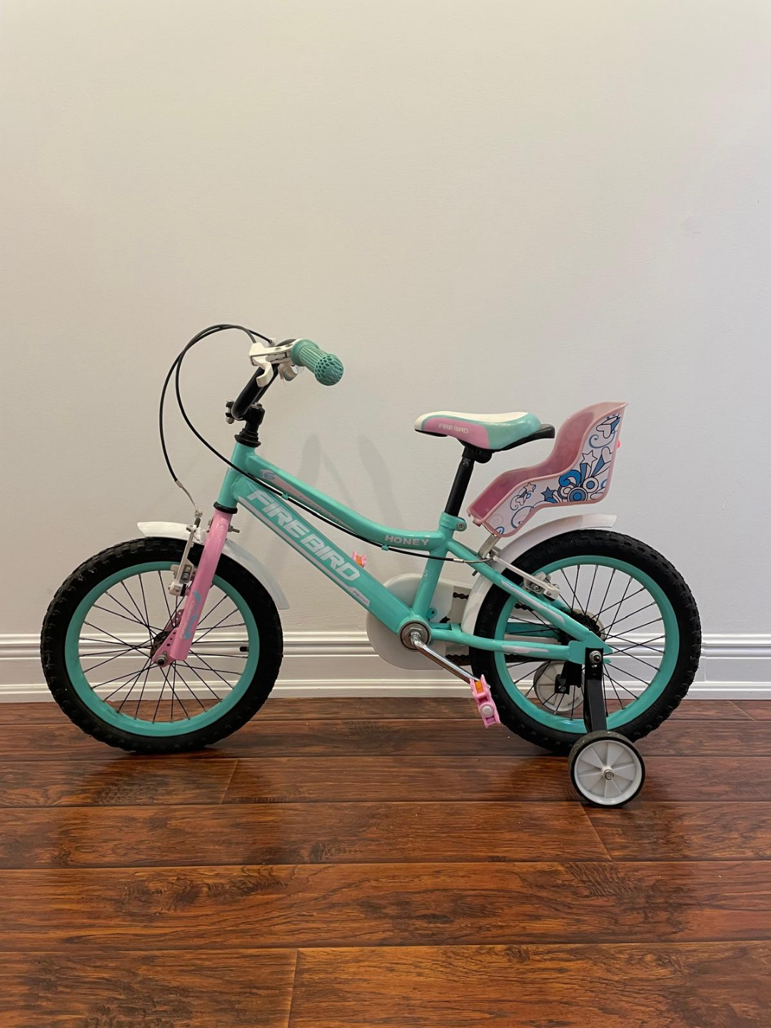 Girls' Firebird Honey 16-inch Bike with Training Wheels