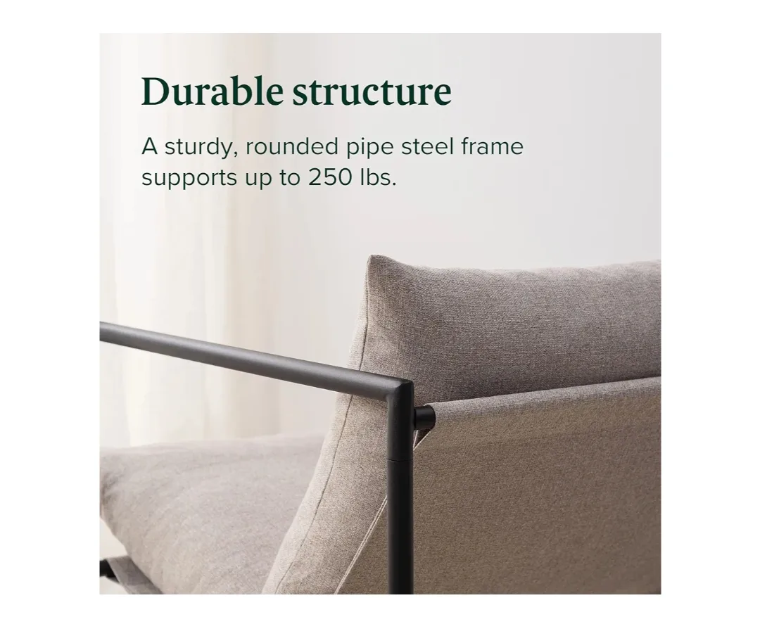 Zinus Aidon Armchair - Oatmeal image indicator(6)