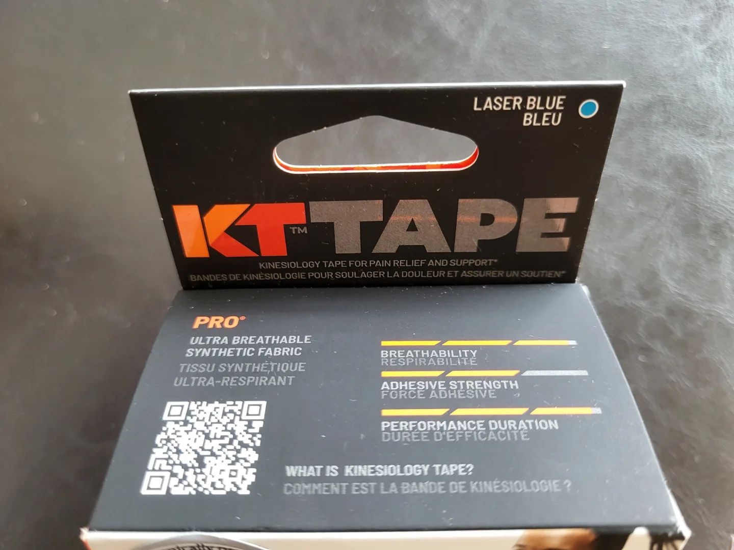 NEW! KT TAPE Pro Kinesiology Tape - Laser Blue - 20 Strips image indicator(5)