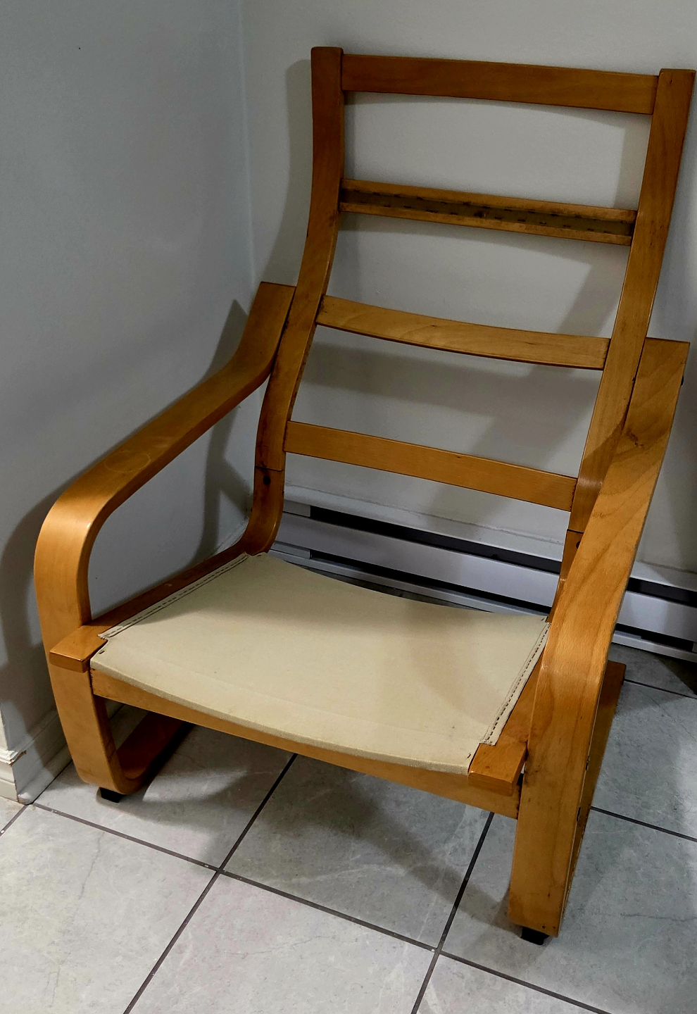 Ikea Wooden Lounge Chair