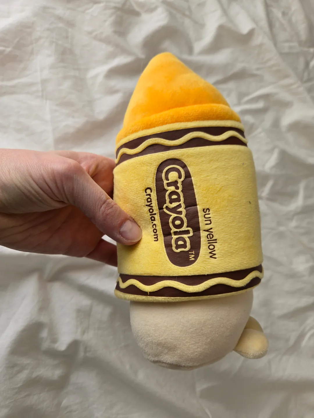 Crayola Sun Yellow Plush Crayon & Bunny Plush Set thumbnail
