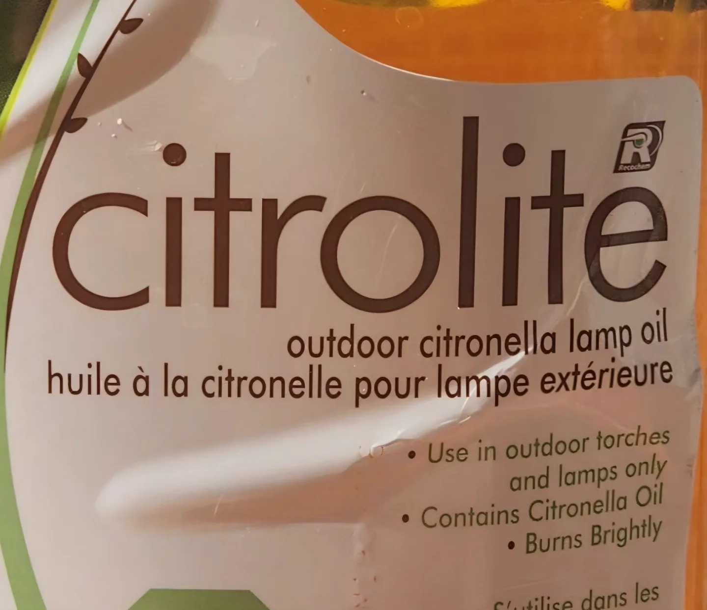 Citrolite Outdoor Citronella Lamp Oil - 1.89L image indicator(2)