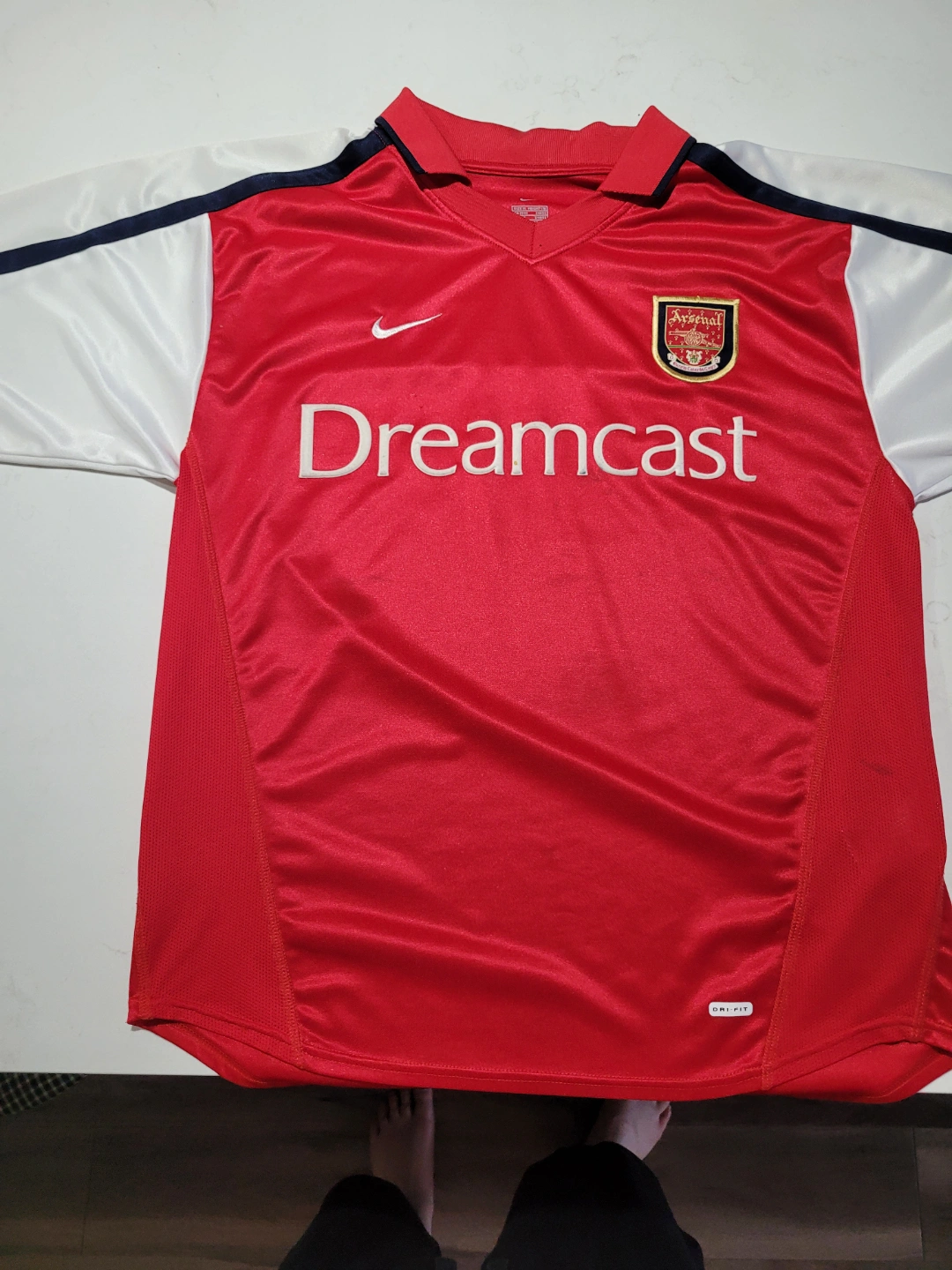 Arsenal Dreamcast 2002-2004 Nike Jersey - Size M | Karrot