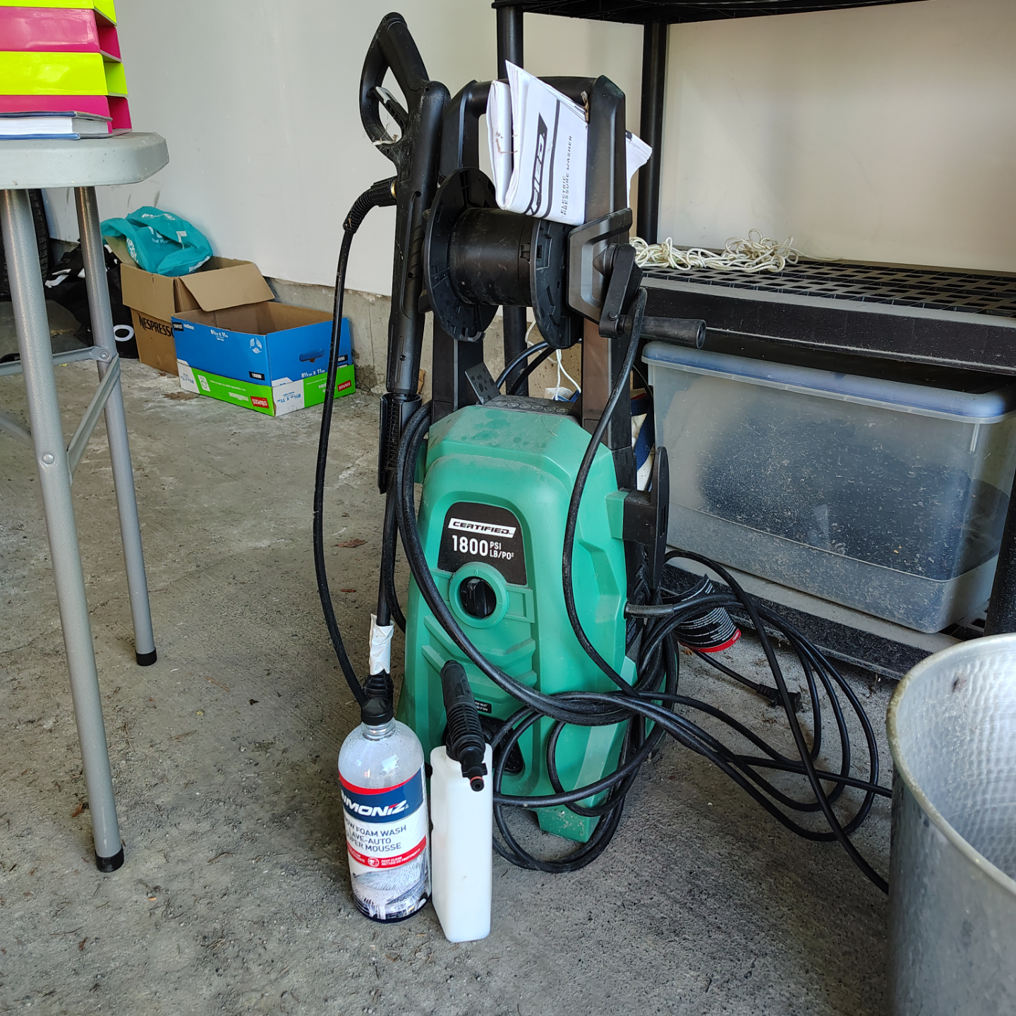 Certified 1800 PSI Electric Pressure Washer
