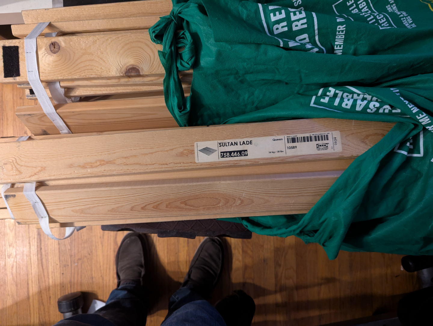 IKEA SULTAN LADE Queen bed slats