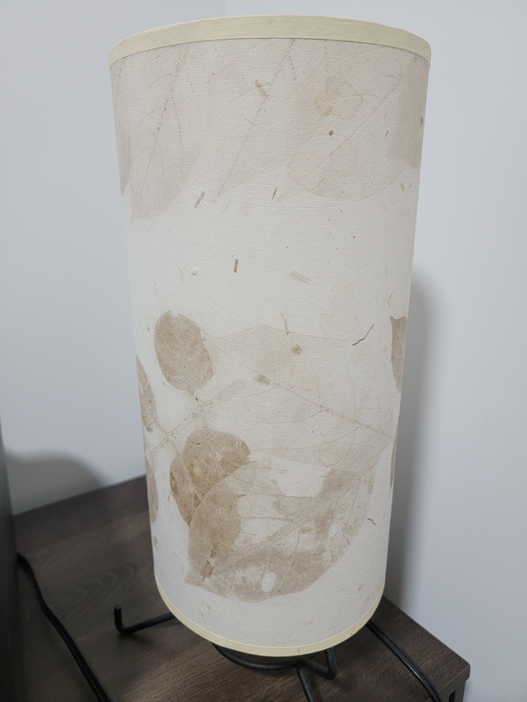Unique Table Lamp with Leaf Design