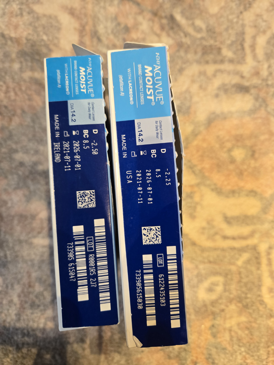 Contact Lenses -2.25 & -2.50 - photo 3
