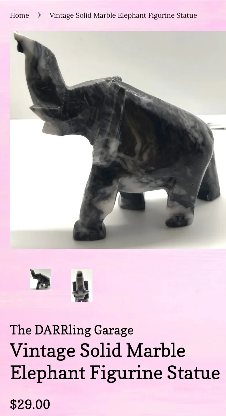 Marble Baby Elephant image indicator(8)