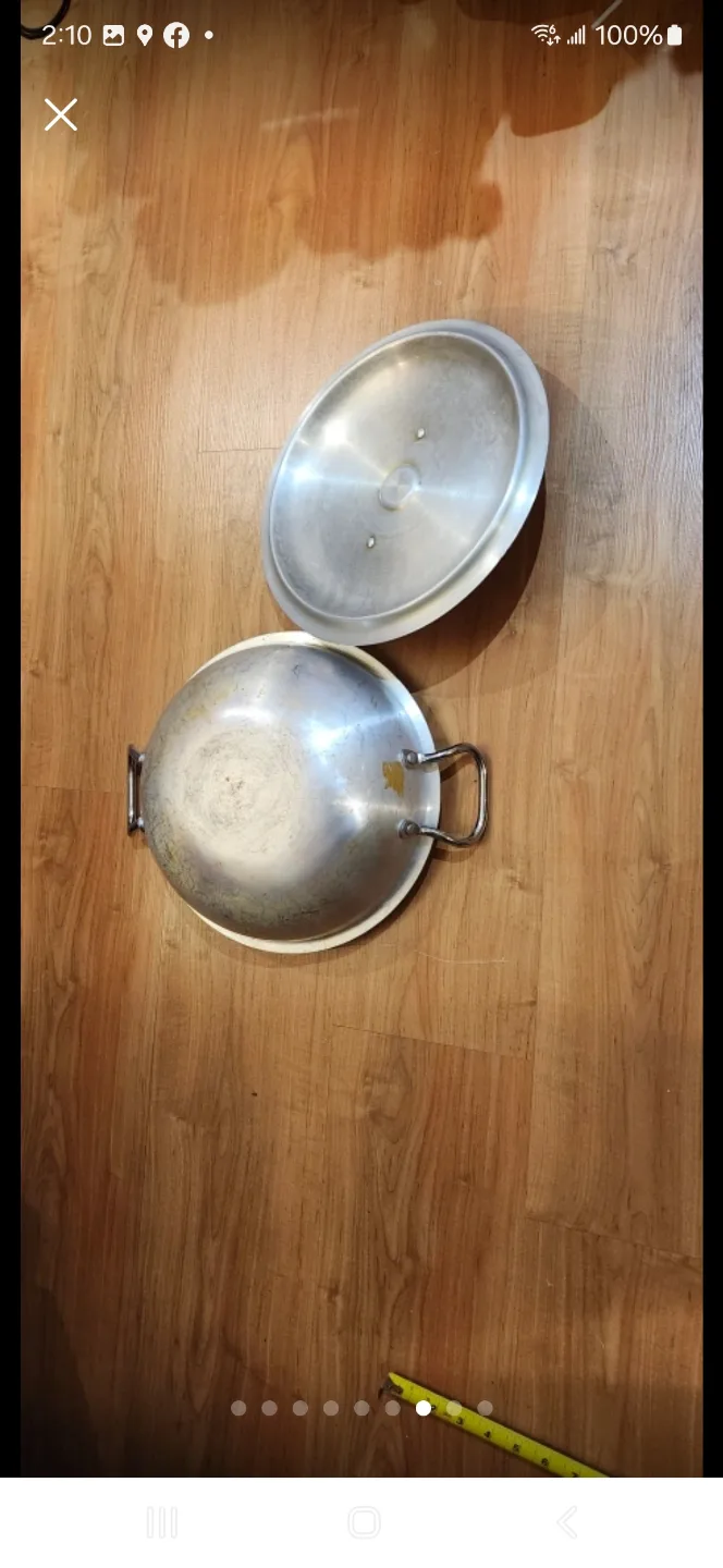 KLASSIC Aluminium Cooking Pot with Lid. price not negotiable image indicator(6)