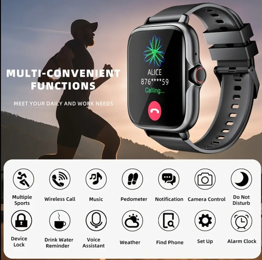 Smartwatch with Multiple Functions and Sports Modes - photo 3