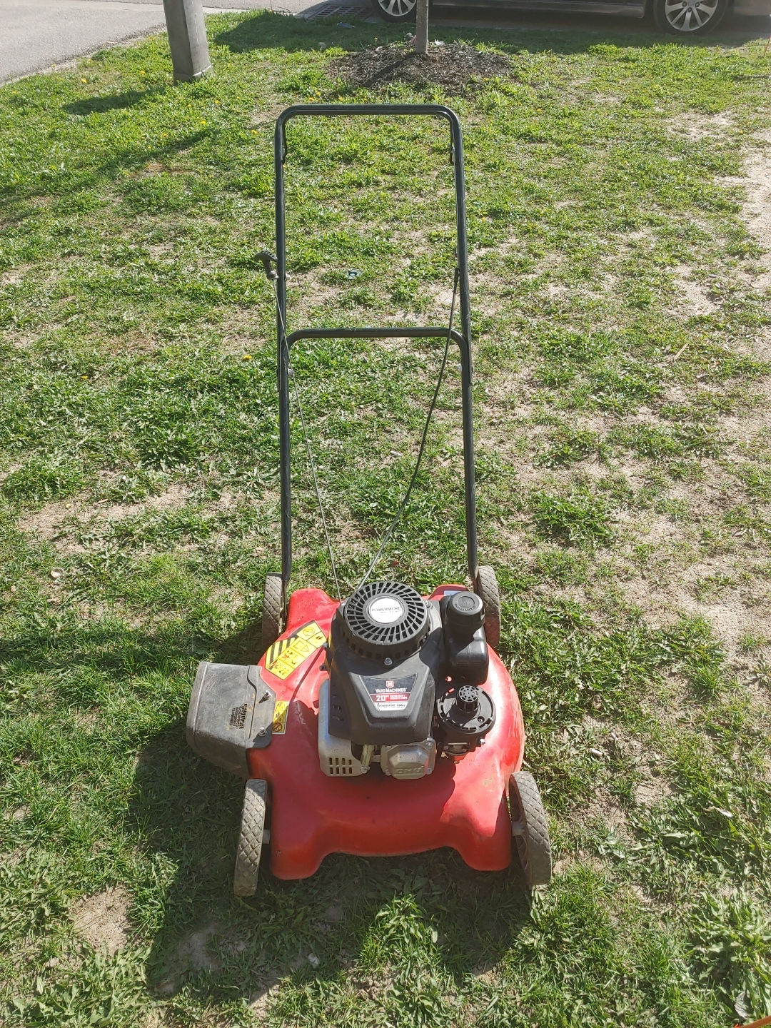 YardMaster Lawnmower Power more engine
