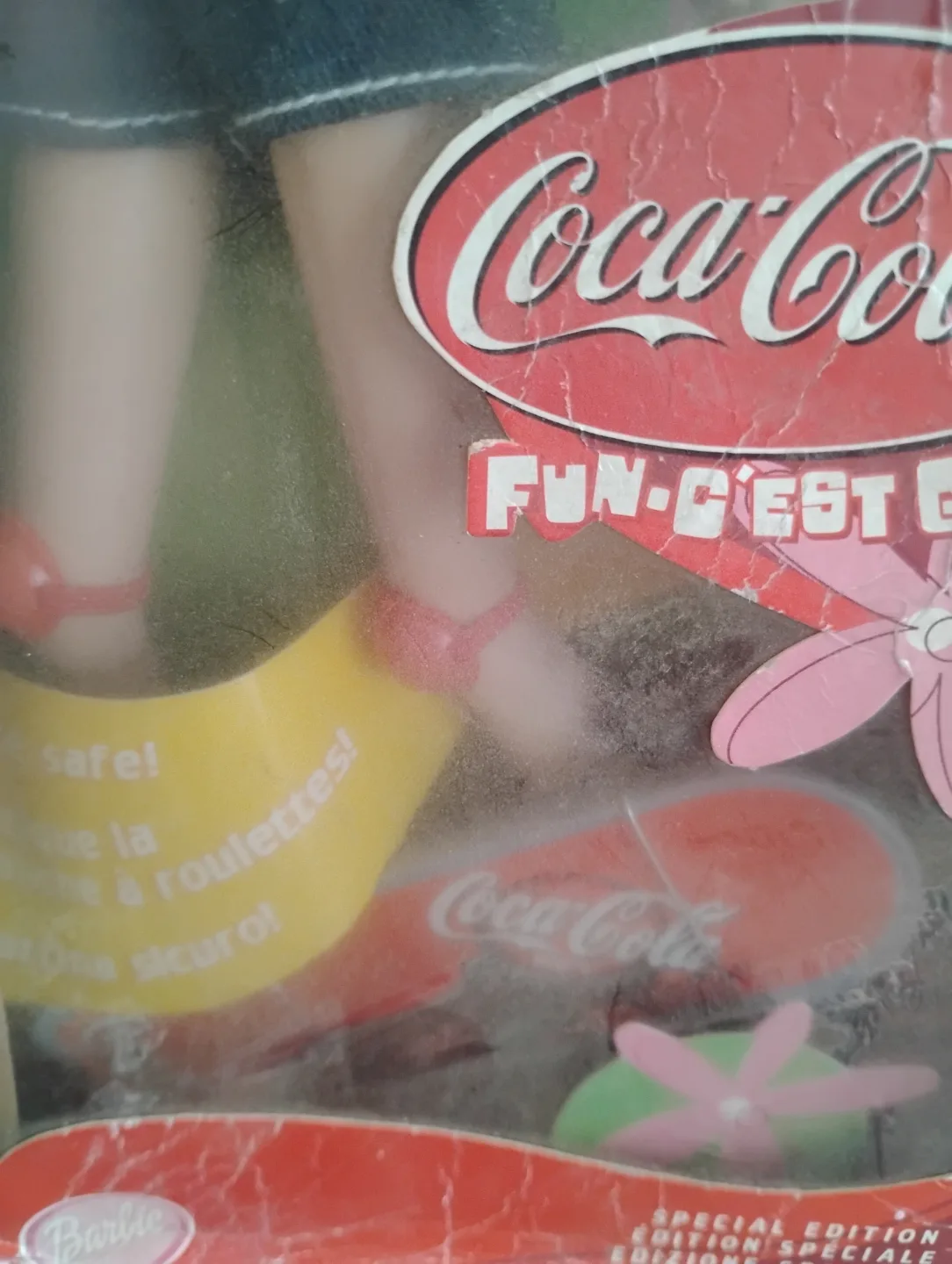 Vintage Barbie Coca-Cola Fun Skateboard Doll image indicator(3)