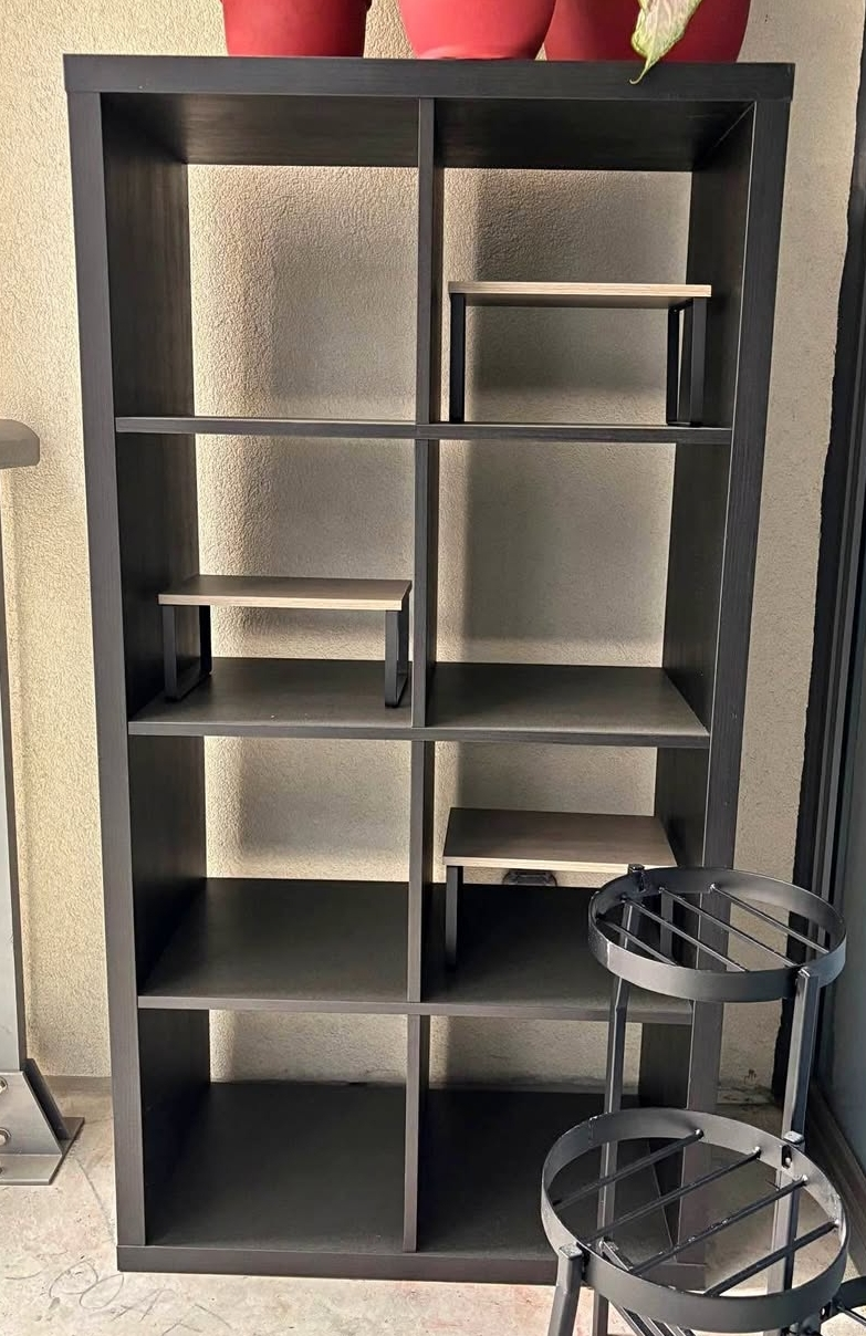 IKEA Kallax Black Cube Storage Shelf 4✘2