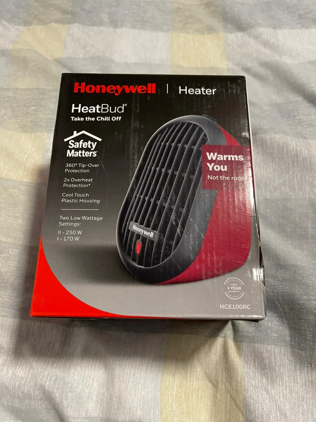 Honeywell HeatBud Mini Ceramic Heater thumbnail