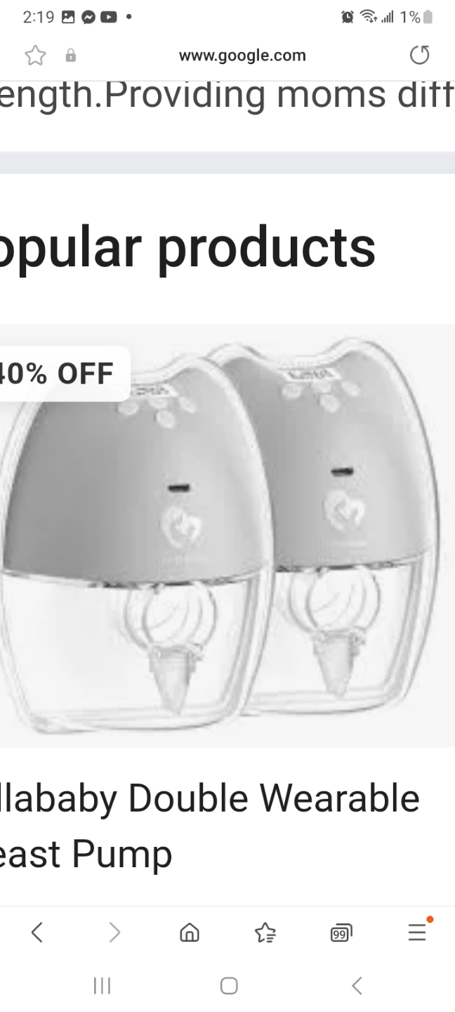 Double Bella Wearable Breast Pump