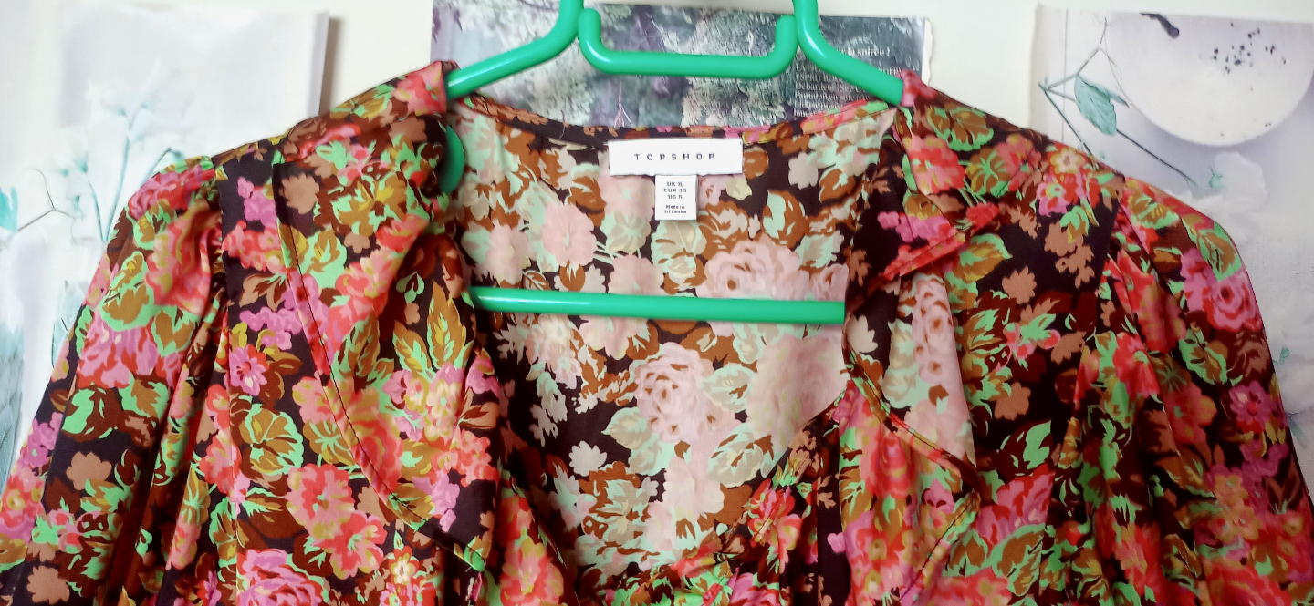 Topshop Floral Wrap Mini Dress - photo 5