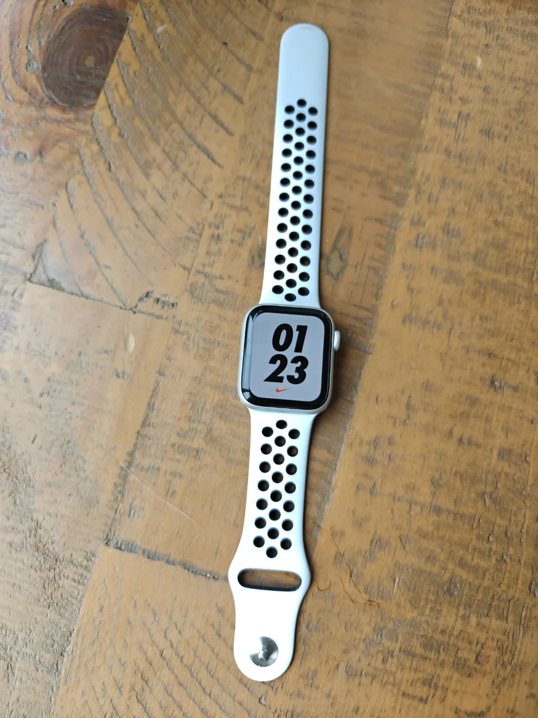 Apple Watch Nike Series 6, white Nike Sport Band thumbnail
