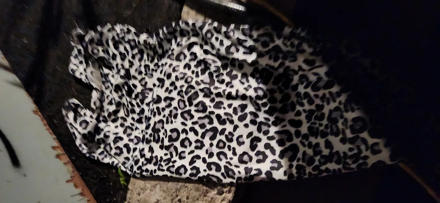 Women's Leopard long dress.to knee🏒 image indicator(2)