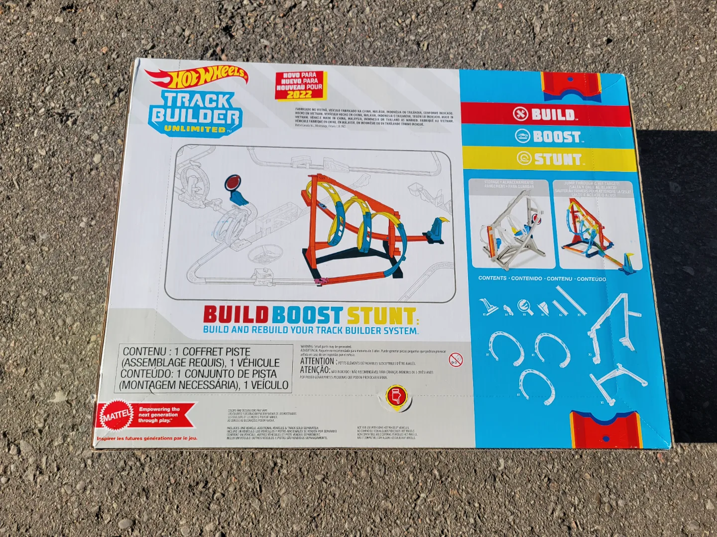 New Hot Wheels Track Builder Unlimited Corkscrew Twist Kit image indicator(2)