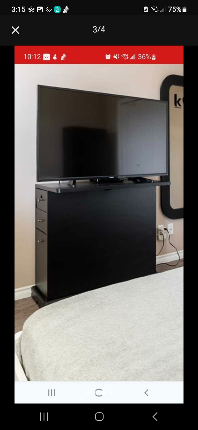 Double-sided hair salon station with solid hardwood mirror - photo 2