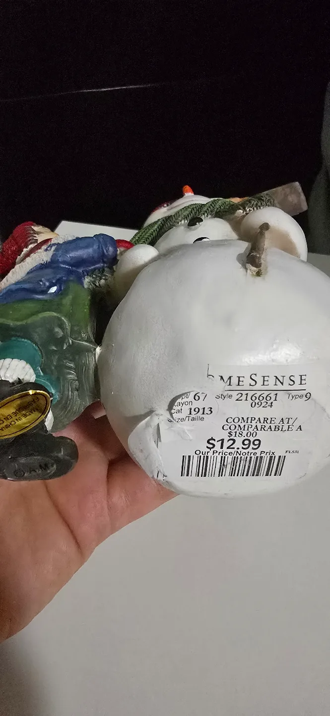 Set of Christmas Ornaments & HomeSense Decor image indicator(4)