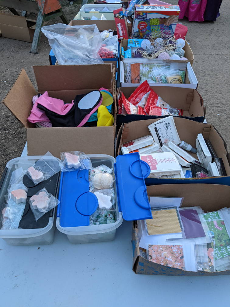 Craft Supplies Lot: Jewellery, inks and More!