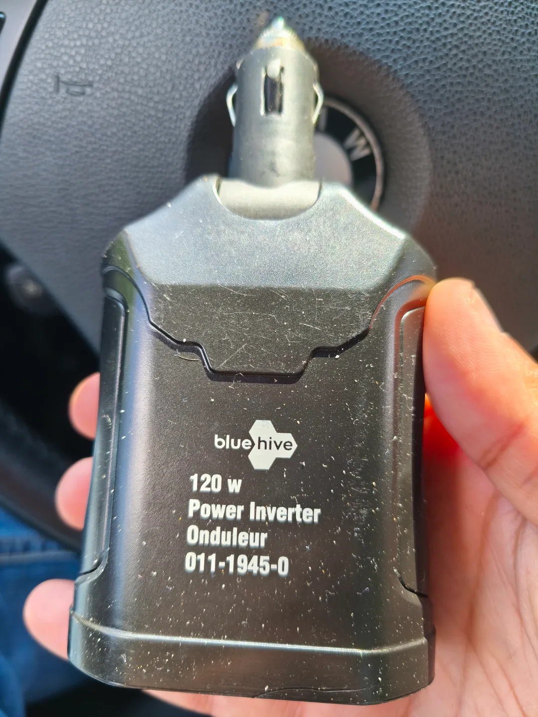 Blue hive 120 watt Power Inverter car plug . thumbnail