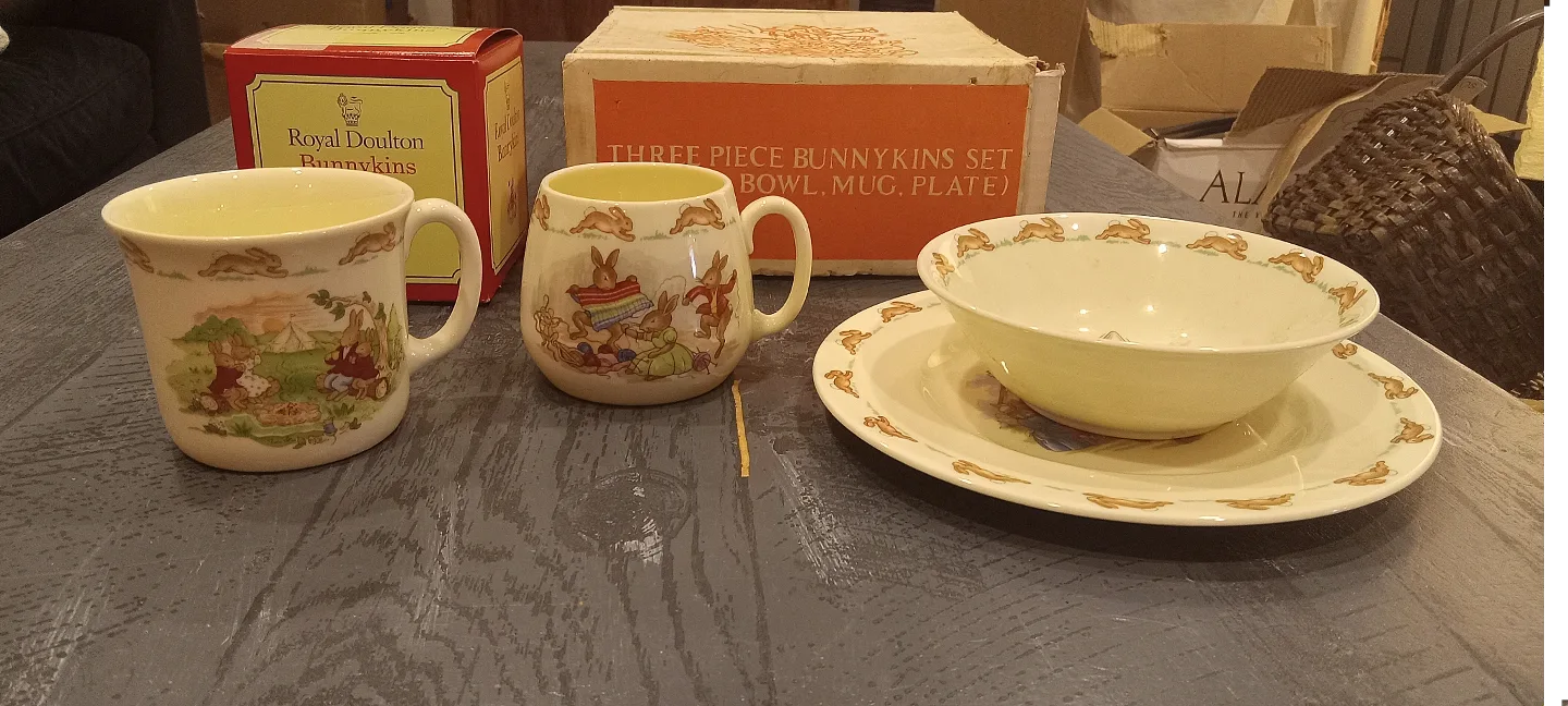 Royal Doulton Bunnykins Three-Piece Set + Mug thumbnail