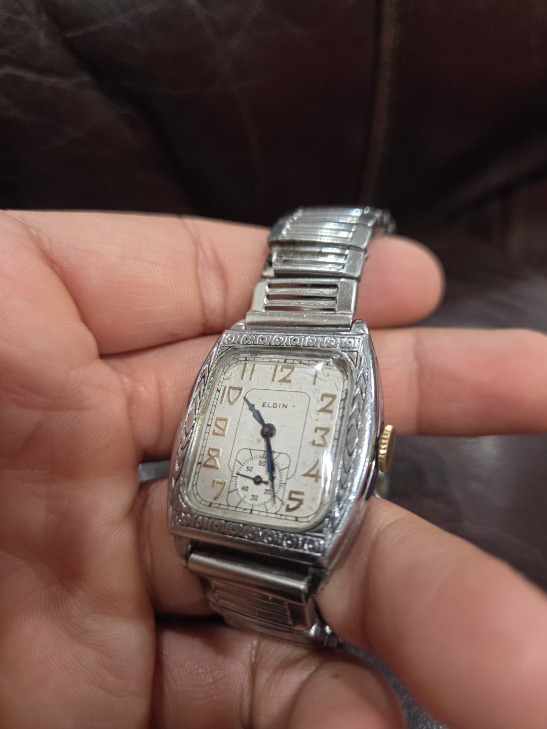 Vintage Elgin Art Deco Wristwatch - photo 4