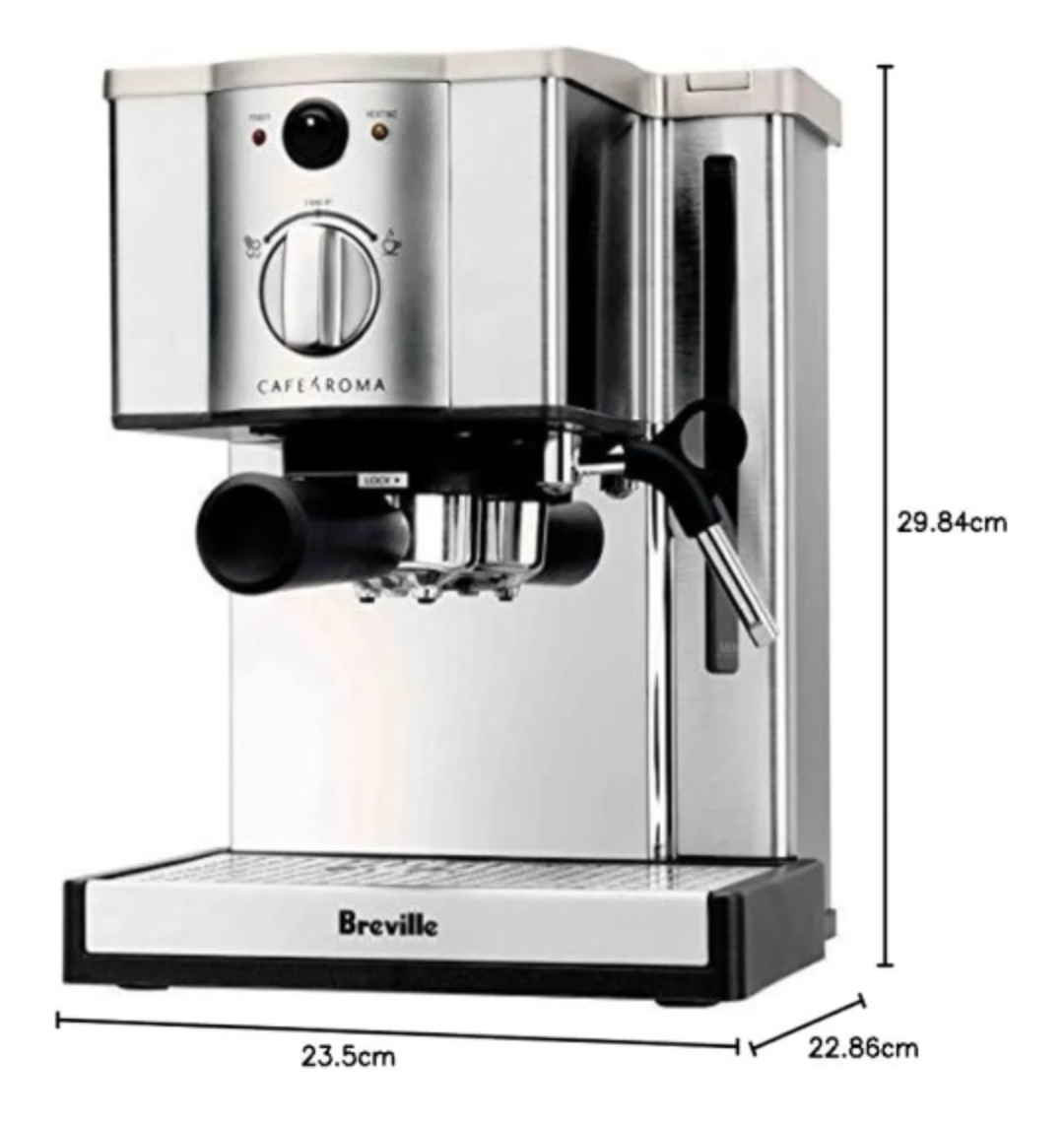 Breville Cafe Roma Espresso Machine - photo 3