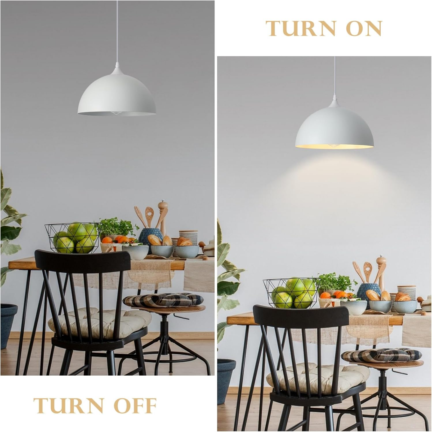 White Pendant Lights 11.8 inch (Brand New) - photo 3