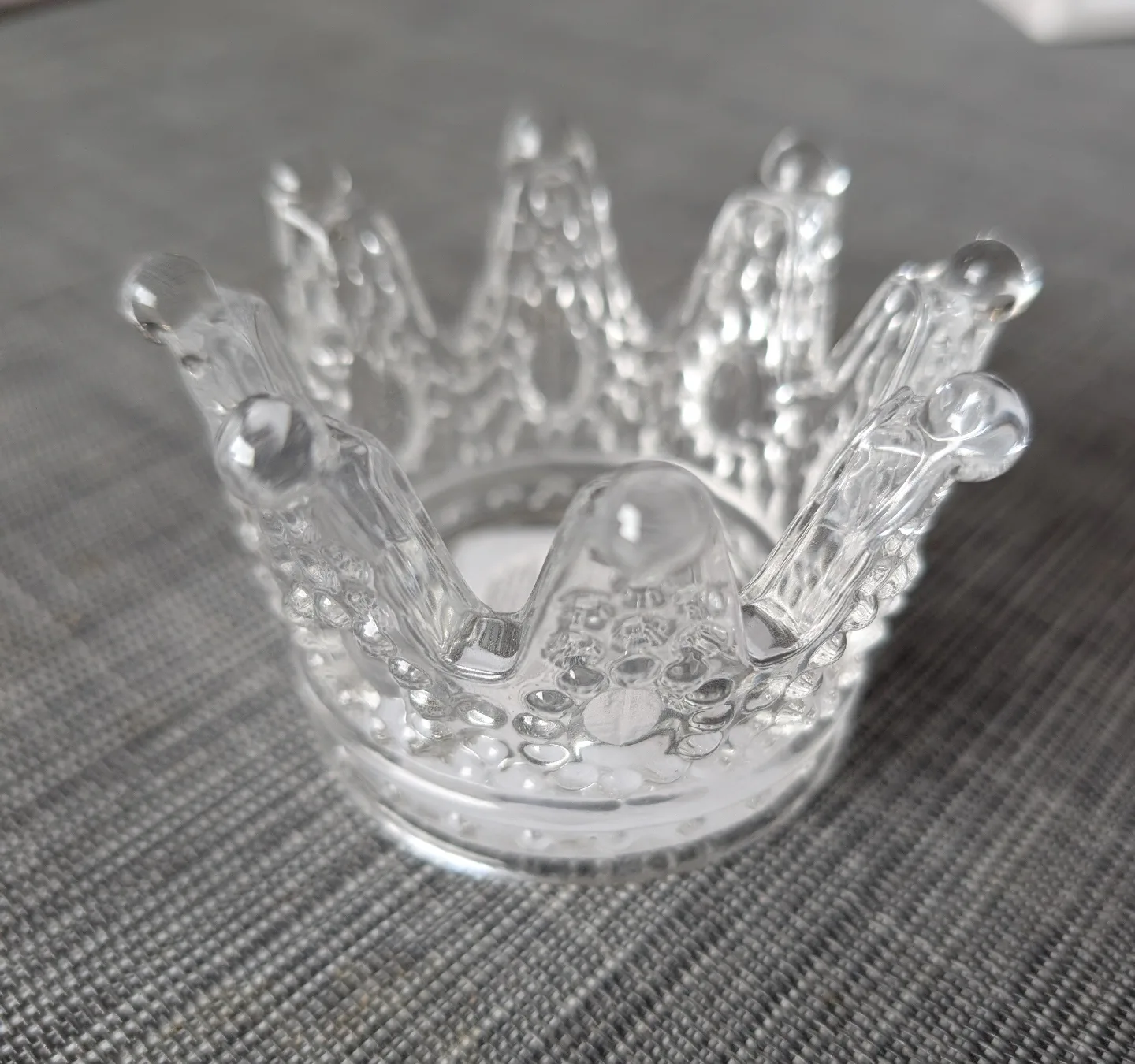 Studio Crystal Crown Votive Holders - Pair image indicator(2)