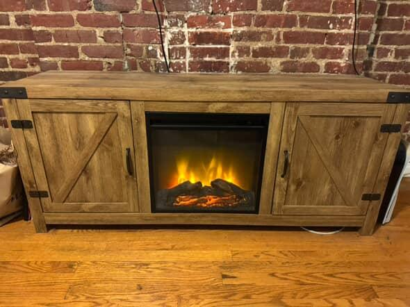 Electric Fireplace TV Stand Console