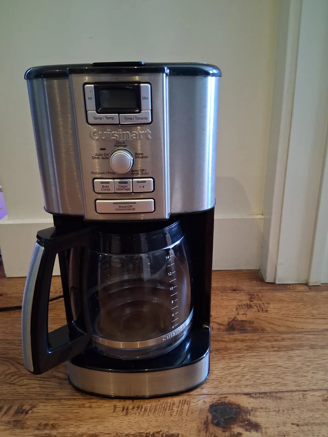 12 cup Cuisinart coffee maker thumbnail