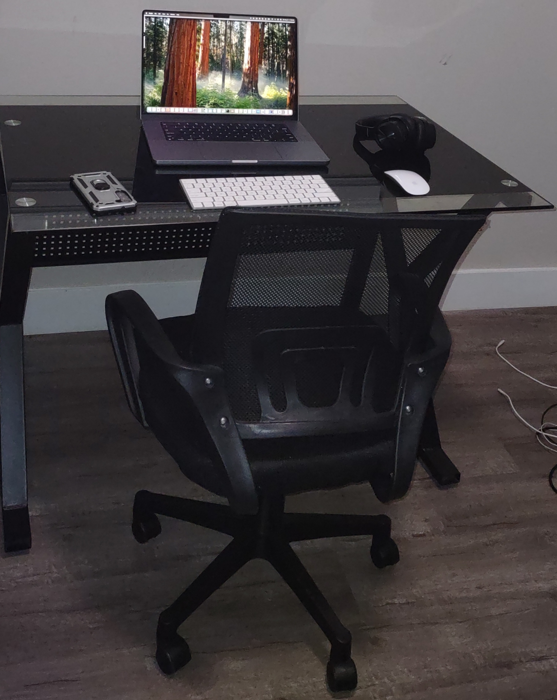 JYSK Glass Office Table (open to offers)