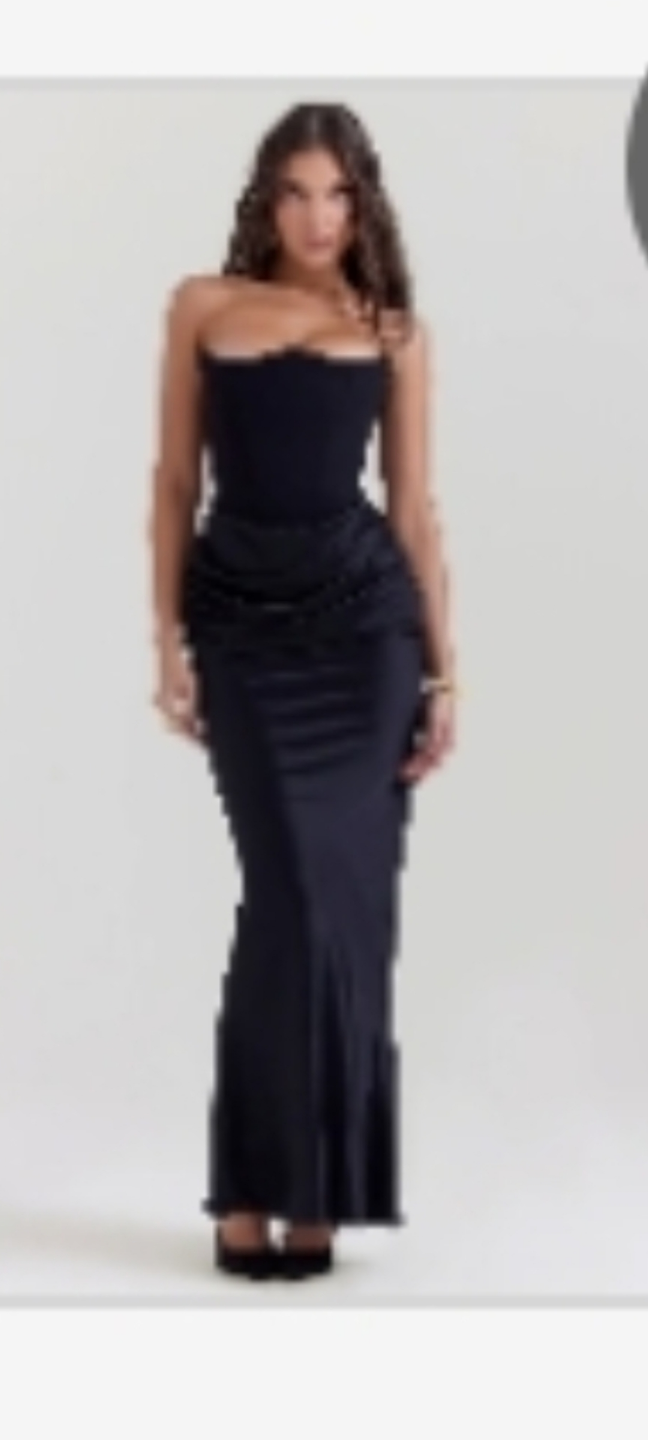 Elegant black gown