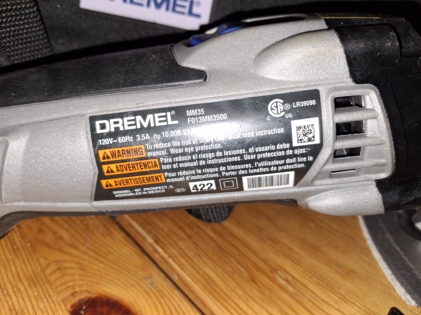 Dremel Multi-Max MM350 Oscillating - photo 3