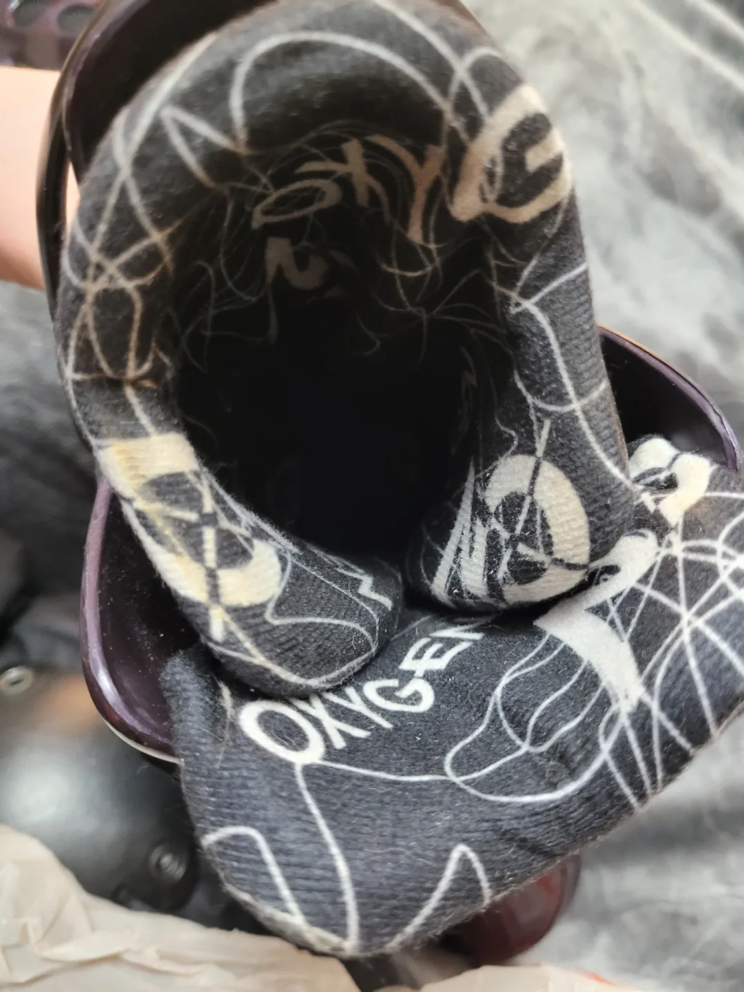 Vintage Roller Blades with Bauer Protective Gear image indicator(7)