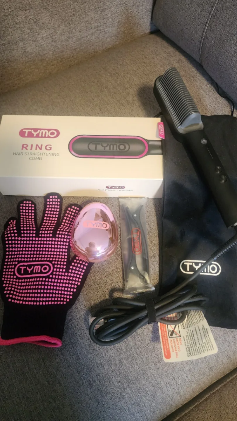 TYMO Ring Hair Straightening Comb - Brand New in Box 🥕