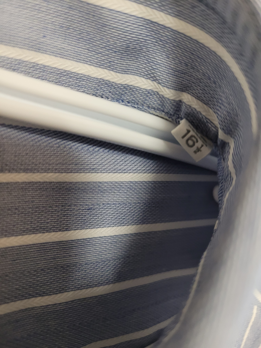 Ermenegildo Zegna Men's Regular Fit Blue Striped Dress Shirt - photo 3