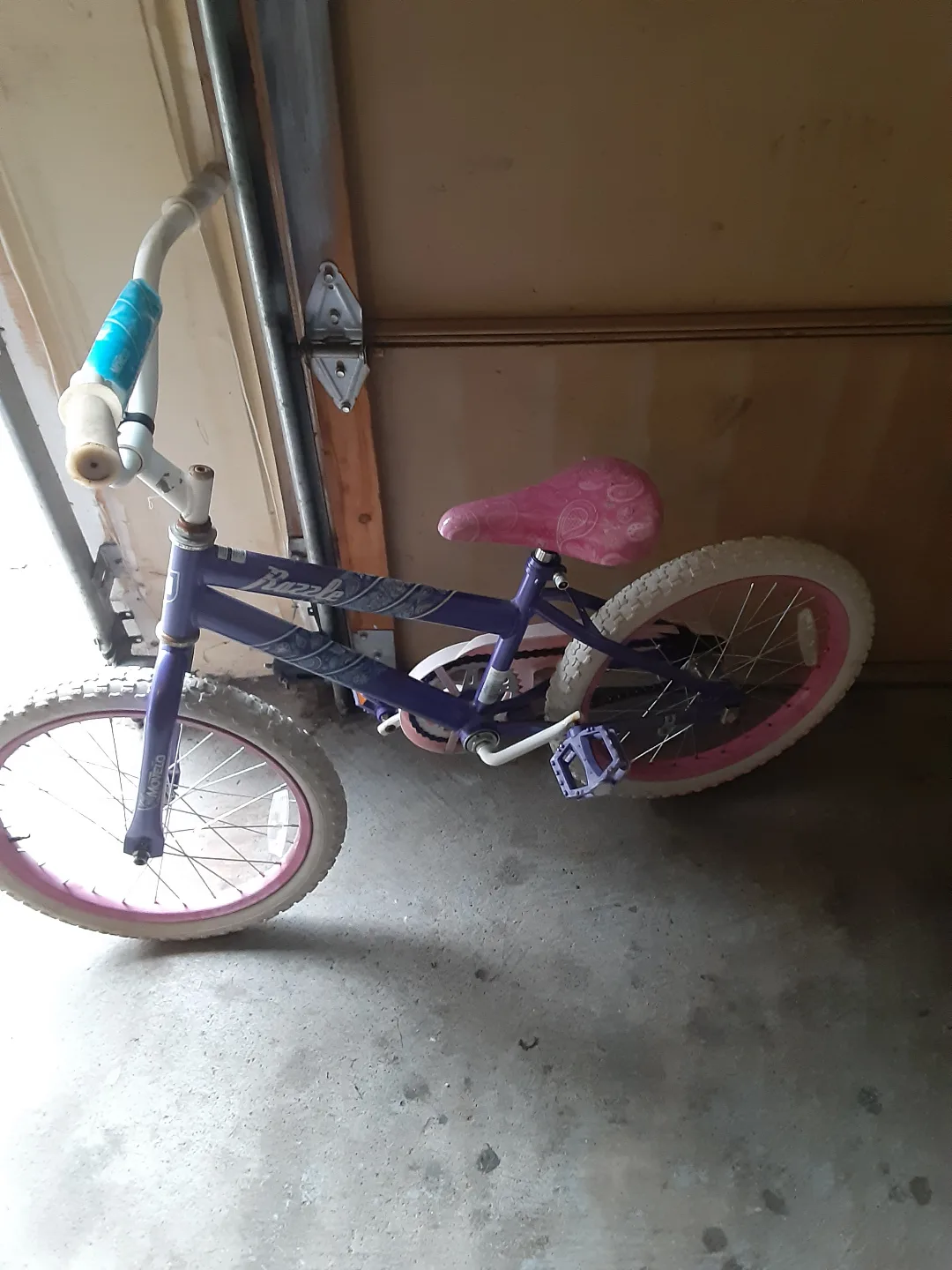 Girls' Purple Puzzle Bicycle thumbnail