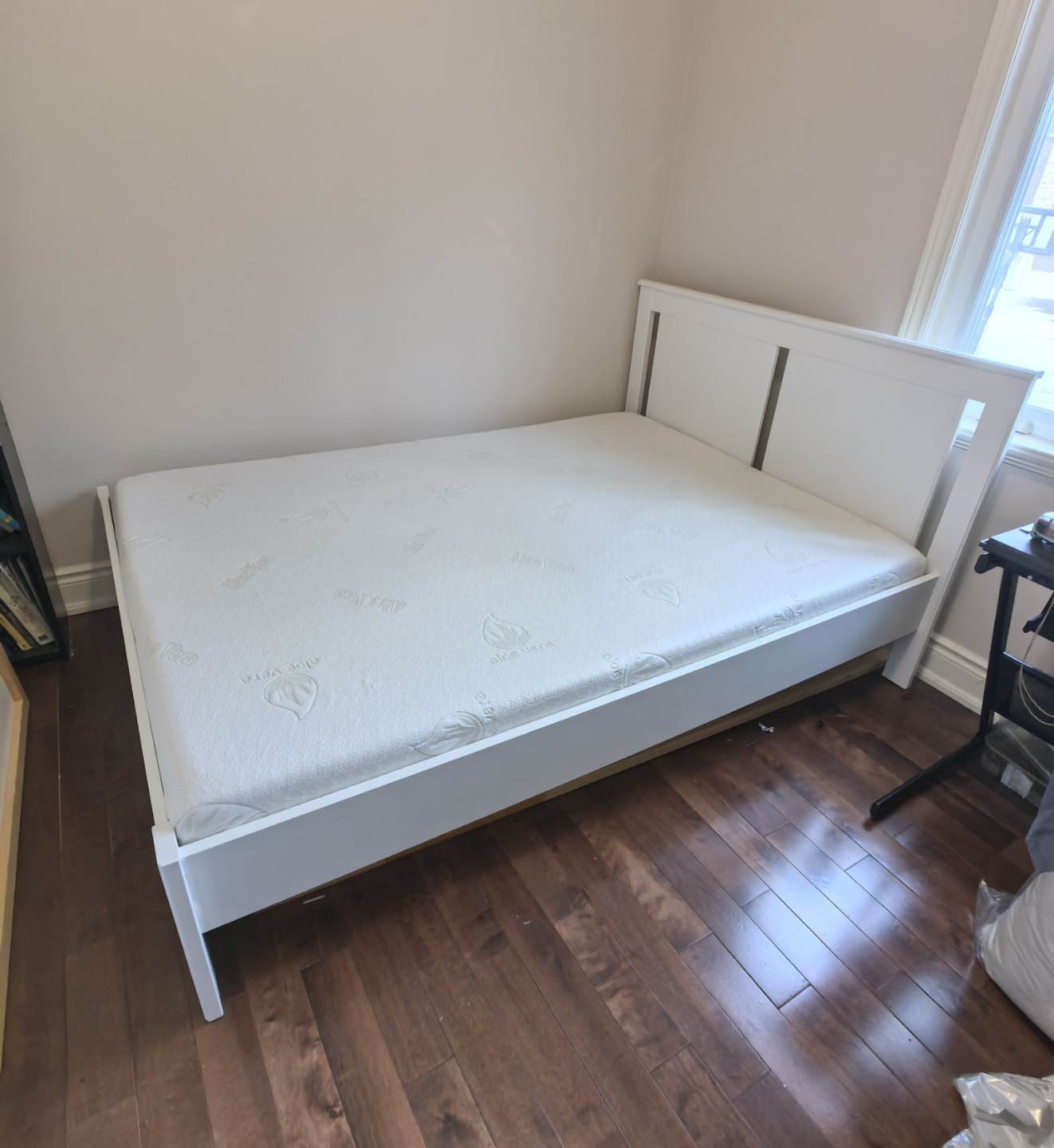 IKEA SONGESAND Full/Double Bed Frame - White（INCLUDE MATTRESS） - photo 2