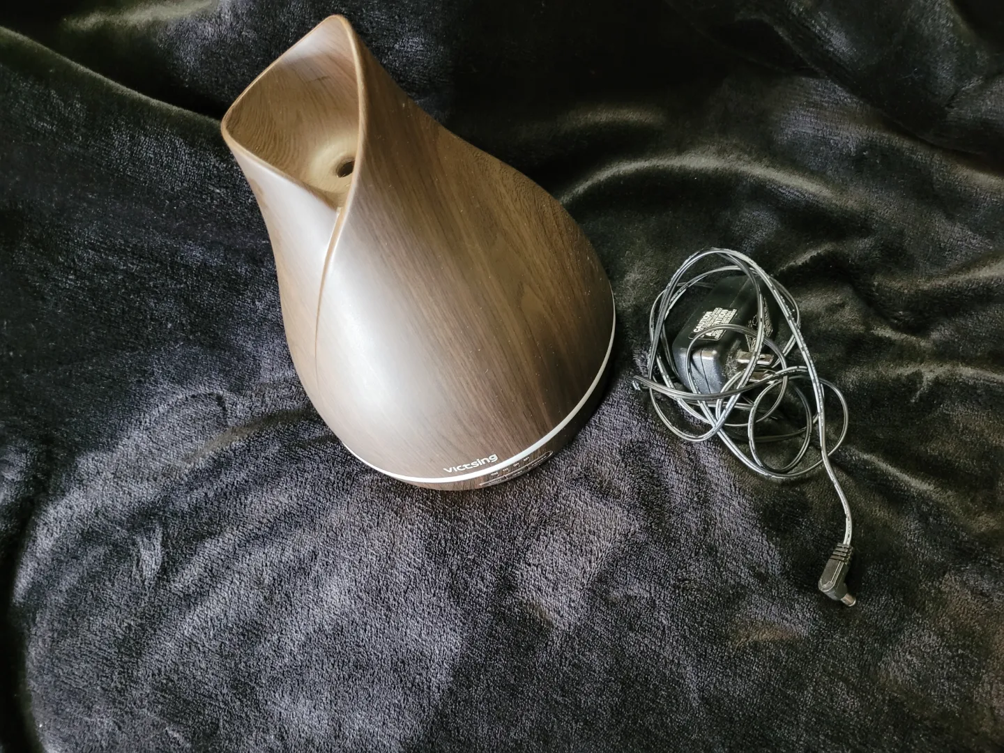 Victsing Essential Oil Diffuser - Wood Grain image indicator(4)