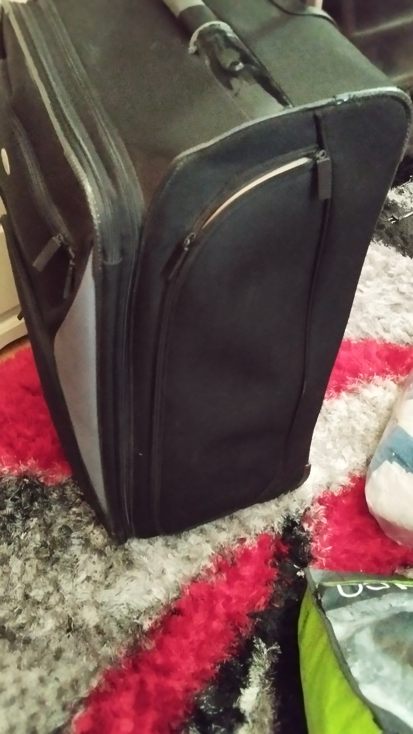 Large Black Samsonite Rolling Suitcase - photo 3