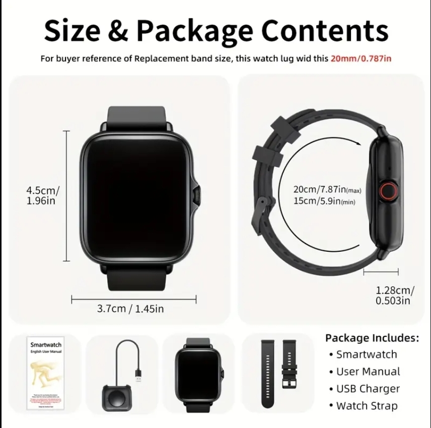 Smartwatch with Multiple Functions and Sports Modes - photo 2