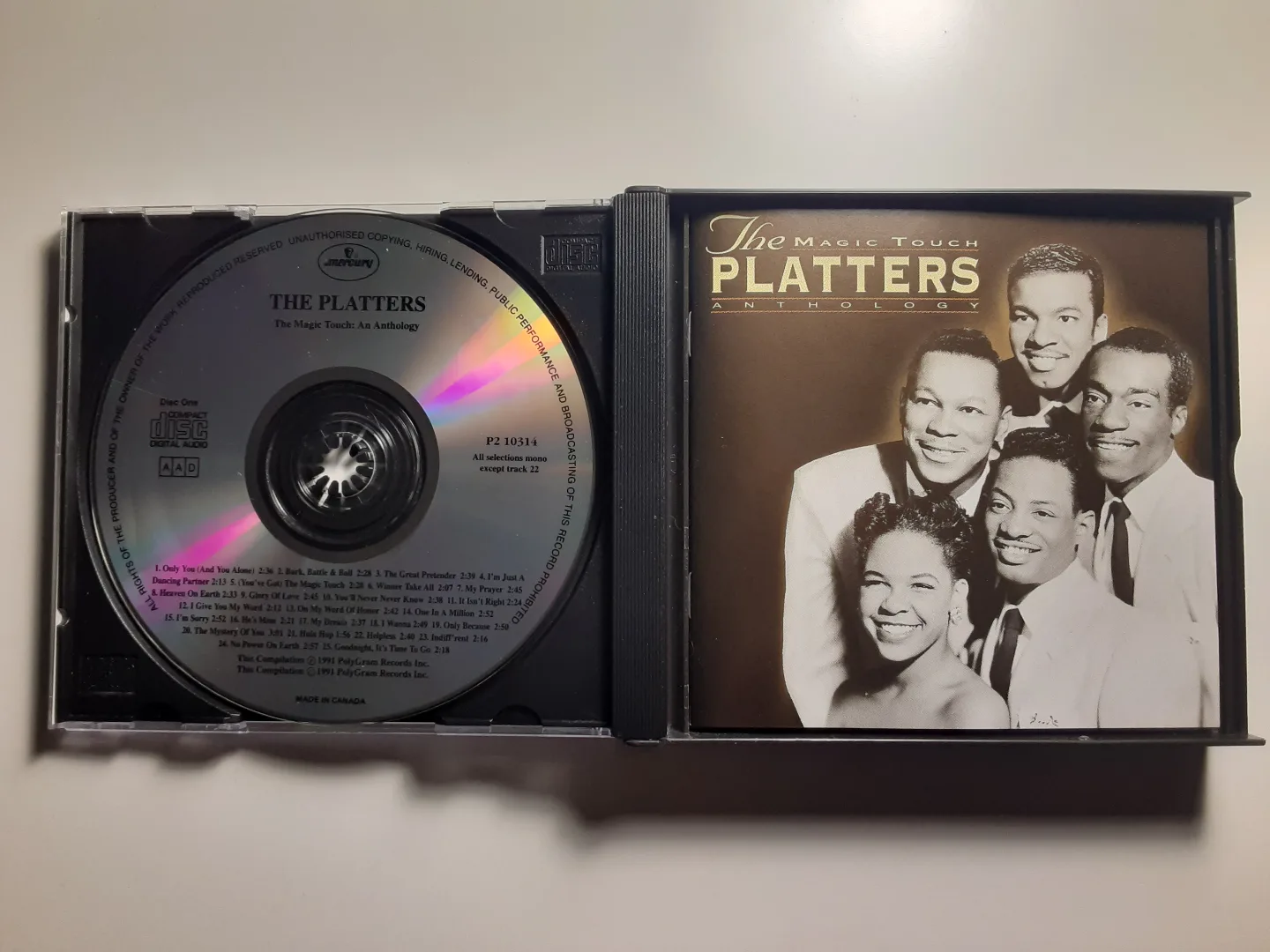 The Platters: Anthology - The Magic Touch | CD (2) image indicator(2)